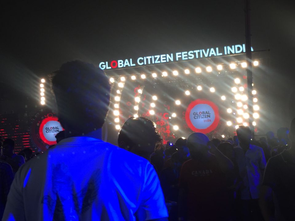 Photo of Coldplay - How I saw my childhood dream, at the GCI festival in Mumbai for free!! 2/4 by Shashank Sinha