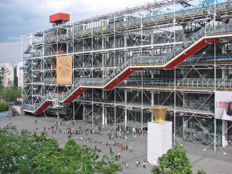 Photo of Pompidou Centre, Paris, France by Megha Kaladharan