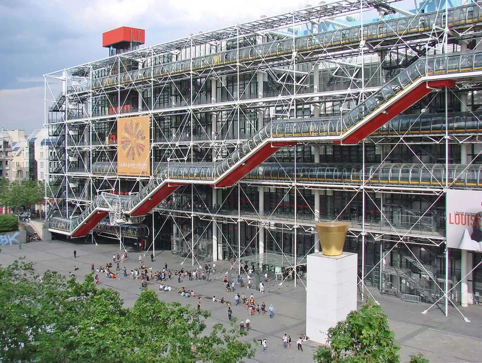 Photo of Pompidou Centre, Paris, France by Megha Kaladharan