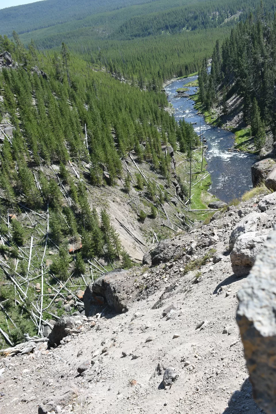 Photo of Gibbon Falls, Teton County, WY, United States by Aswathy