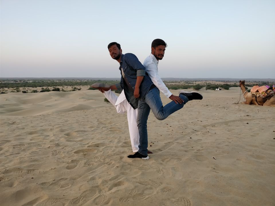 Photo of Dudes in Desert by Jaiveer Yadav