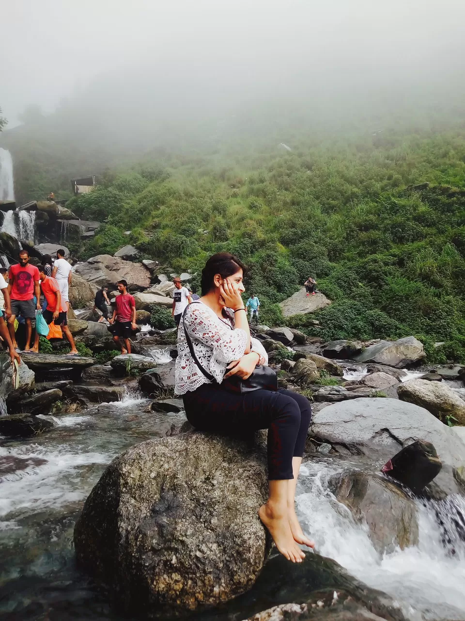Photo of Bhagsunag Waterfall Dharmshala, Dharamshala, Himachal Pradesh, India by Tamanna Arora