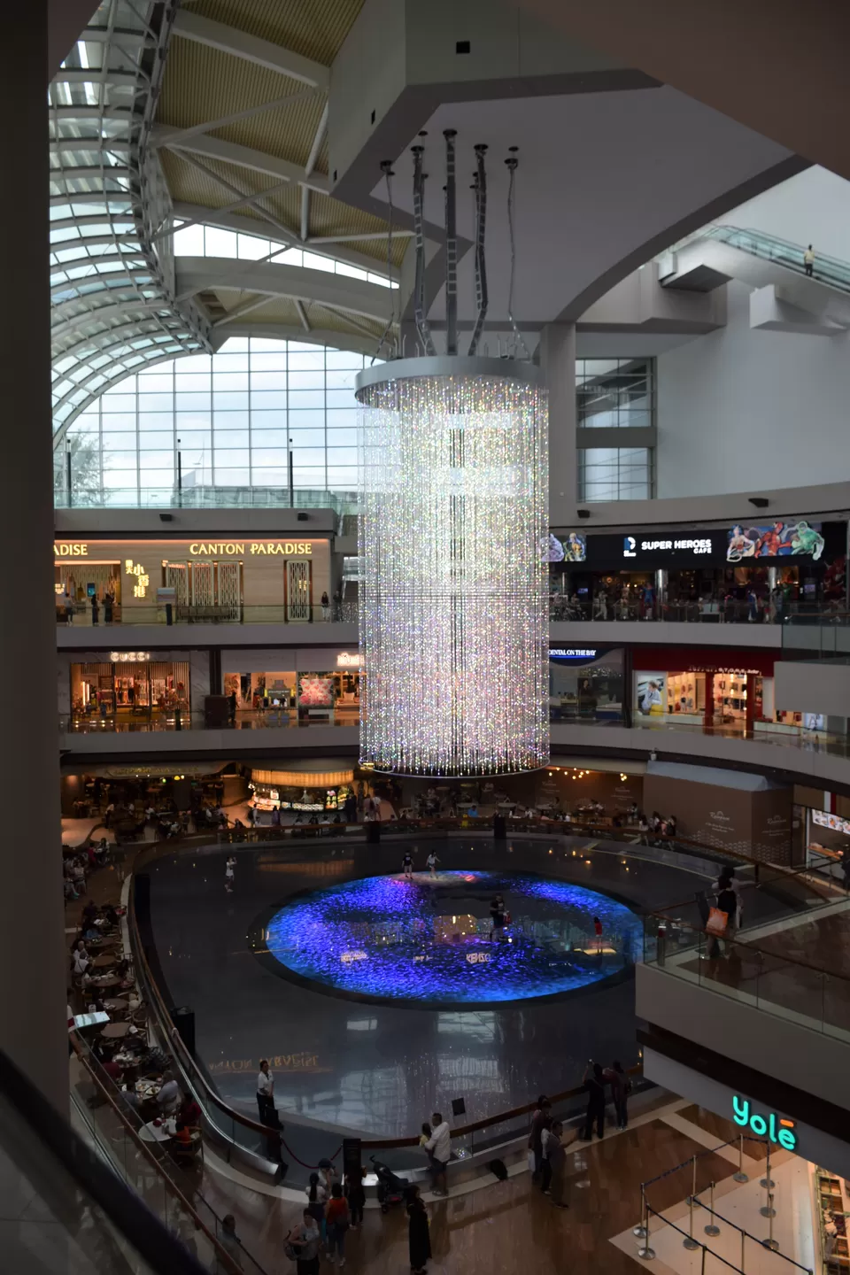 Photo of Bayfront Avenue, The Shoppes at Marina Bay Sands, Singapore by Dheeraj Balla