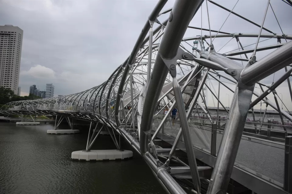 Photo of Helix Bridge, Singapore by Dheeraj Balla