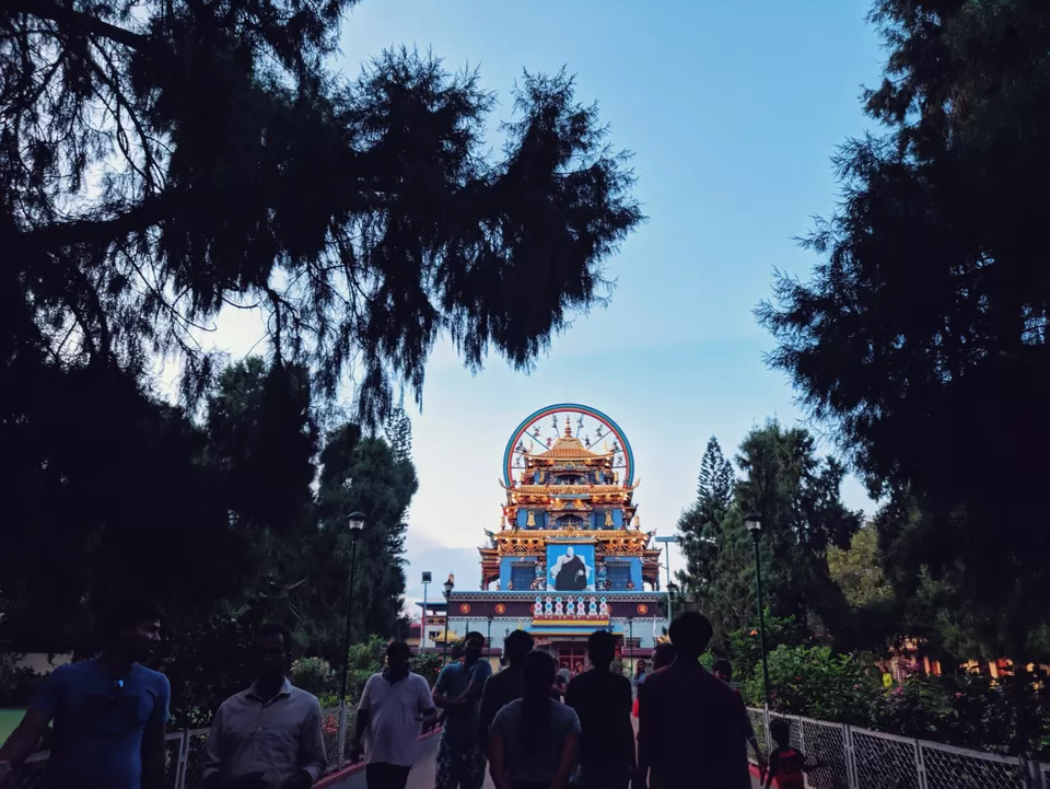 Photo of Namdroling Monastery Golden Temple, Bylakuppe, Karnataka, India by Vinay R Chandran