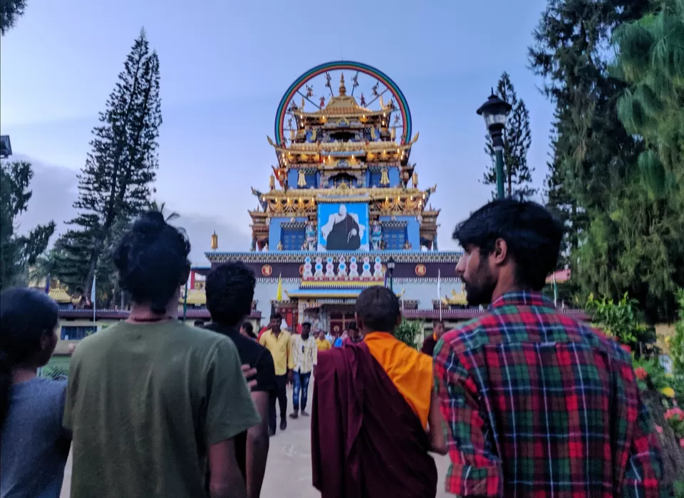 Photo of Namdroling Monastery Golden Temple, Bylakuppe, Karnataka, India by Vinay R Chandran
