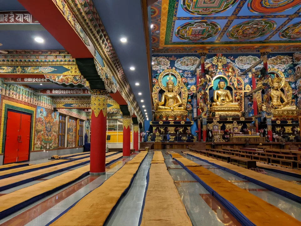 Photo of Namdroling Monastery Golden Temple, Bylakuppe, Karnataka, India by Vinay R Chandran