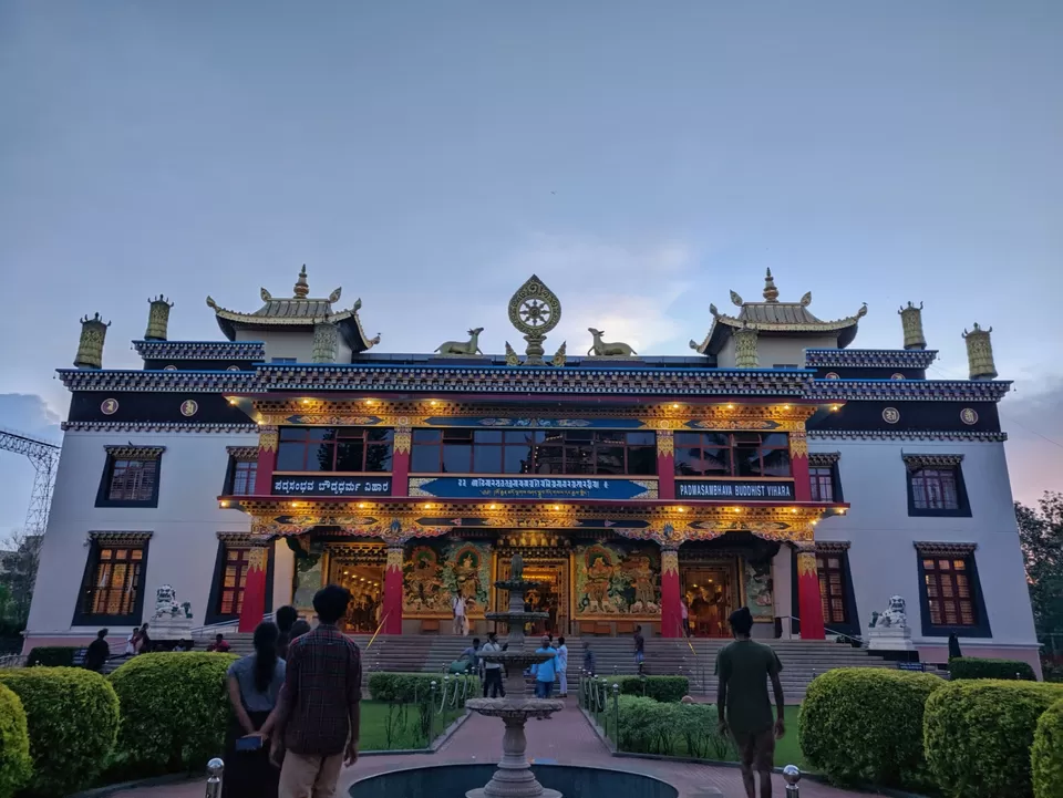 Photo of Namdroling Monastery Golden Temple, Bylakuppe, Karnataka, India by Vinay R Chandran