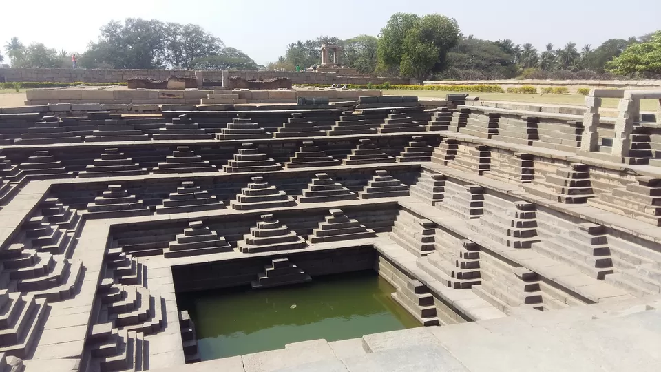 Photo of Pushkarani, Hampi, Karnataka, India by Vijithake