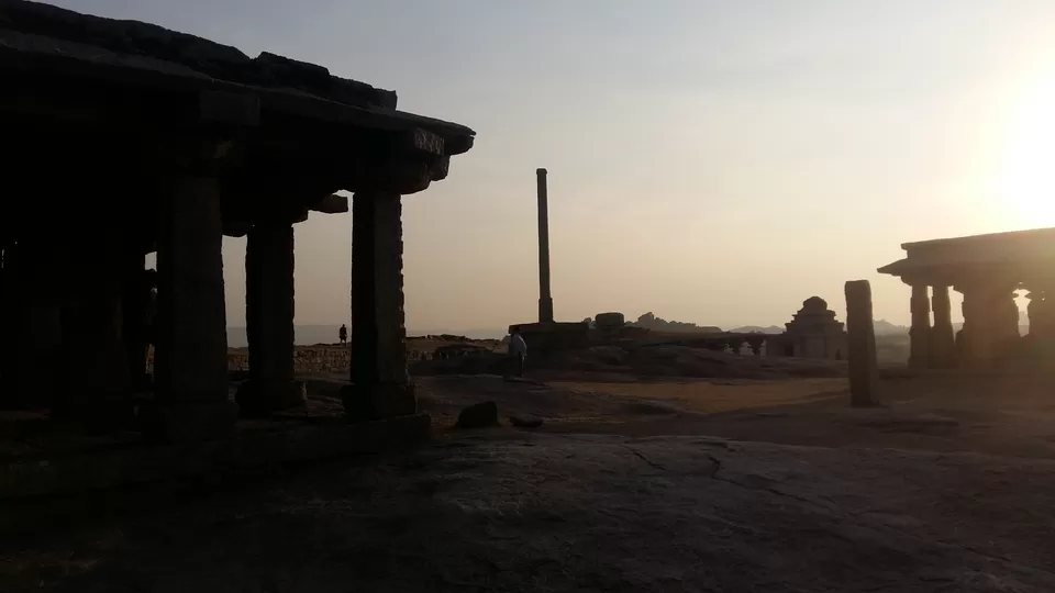 Photo of Hemakuta Hill Temple, Hampi, Karnataka, India by Vijithake