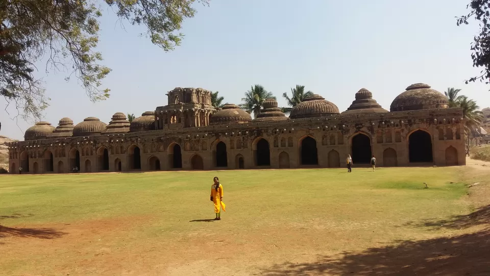 Photo of Elephant Stable, Hampi, Karnataka, India by Vijithake