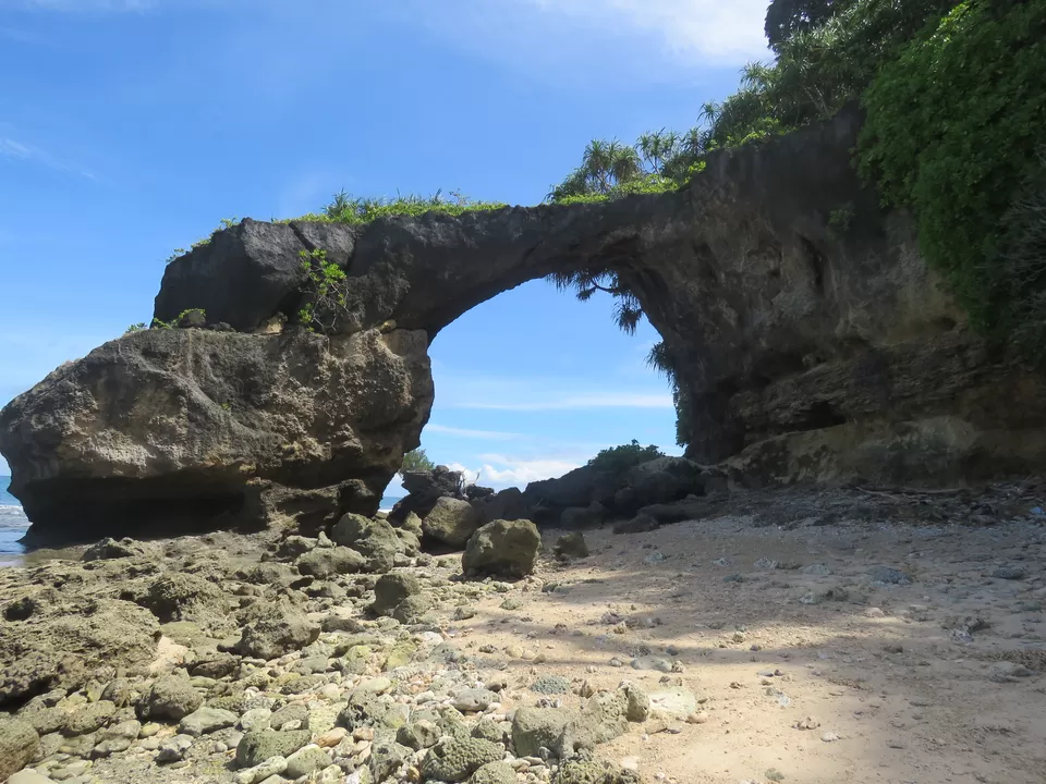 Photo of Natural Bridge, Neil Island, Andaman and Nicobar Islands, India by Married to a Beardo
