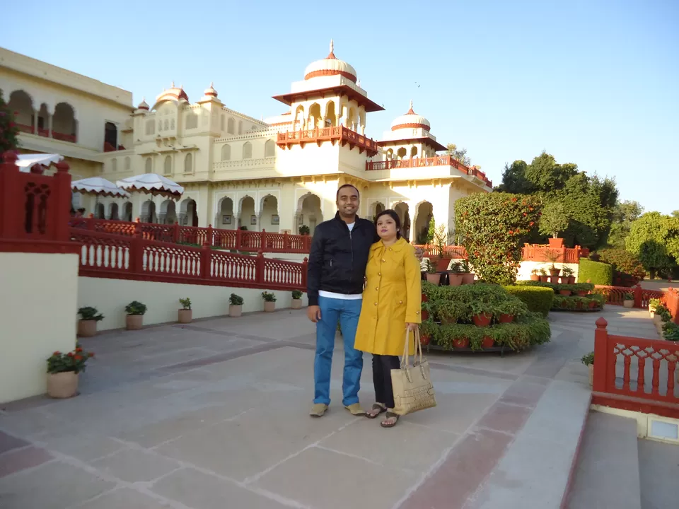 Photo of Rambagh, Jaipur, Rajasthan, India by fazal urfi