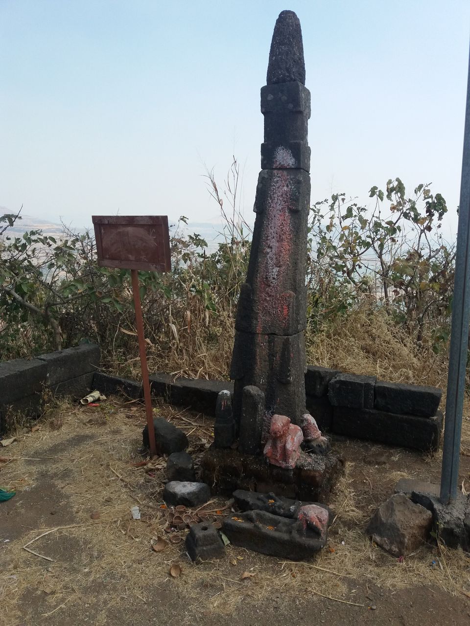 Photo of Chavand Fort and an Ancient Temple by Gunjan Deshmukh