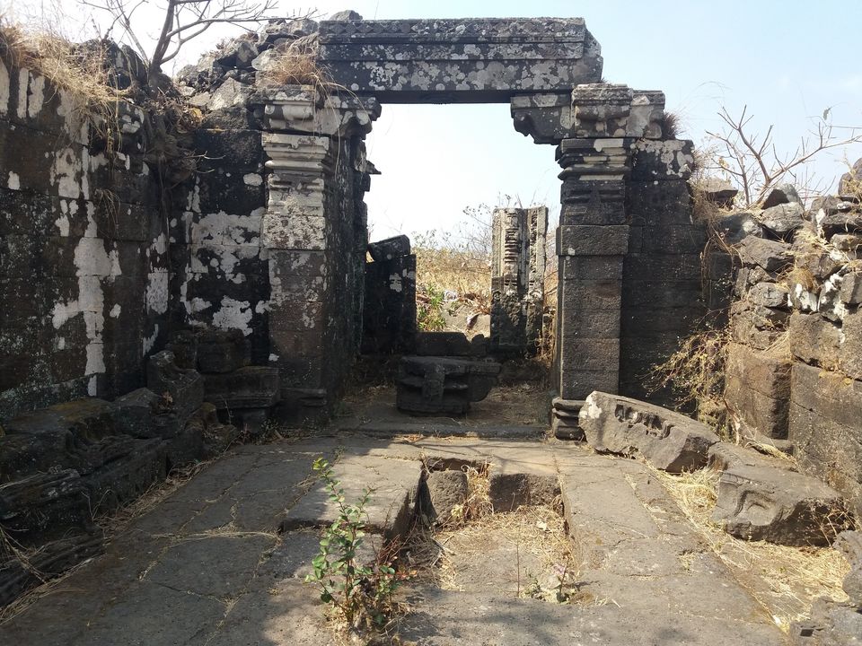 Photo of Chavand Fort and an Ancient Temple by Gunjan Deshmukh