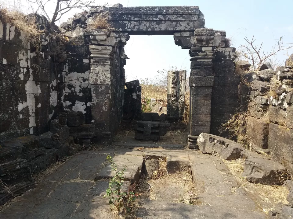 Photo of Chavand Fort and an Ancient Temple by Gunjan Deshmukh
