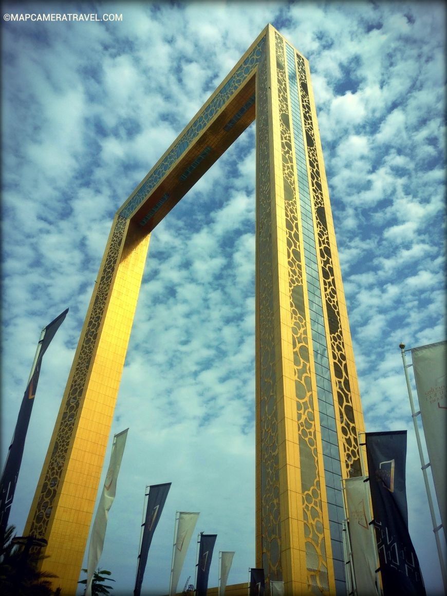 Photo of The Dubai Frame - Dubai - United Arab Emirates by Map Camera Travel