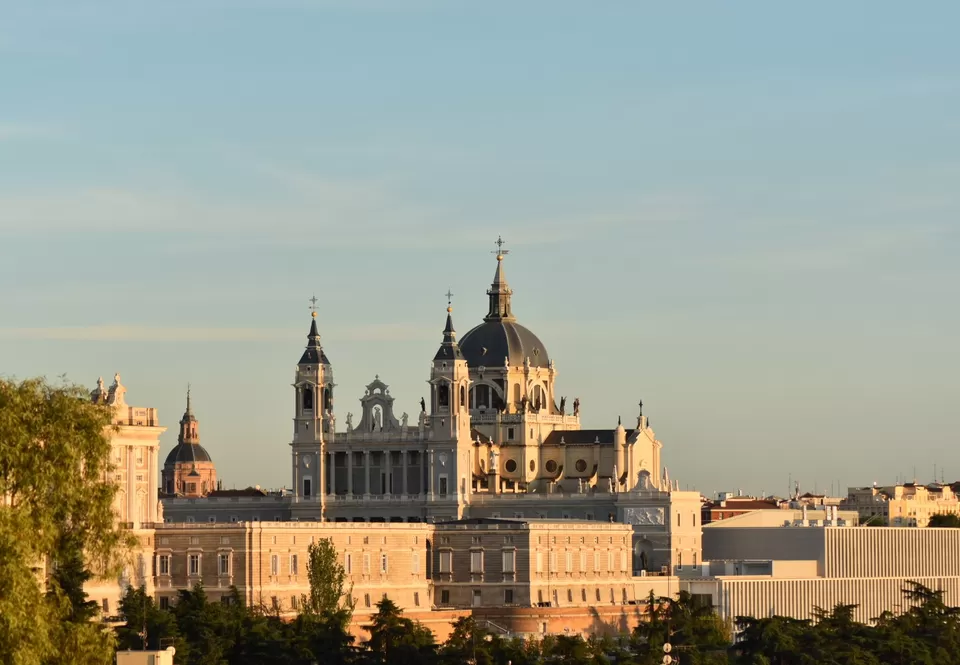 Photo of Almudena Cathedral, Calle de Bailén, Madrid, Spain by Manmeet Kaur