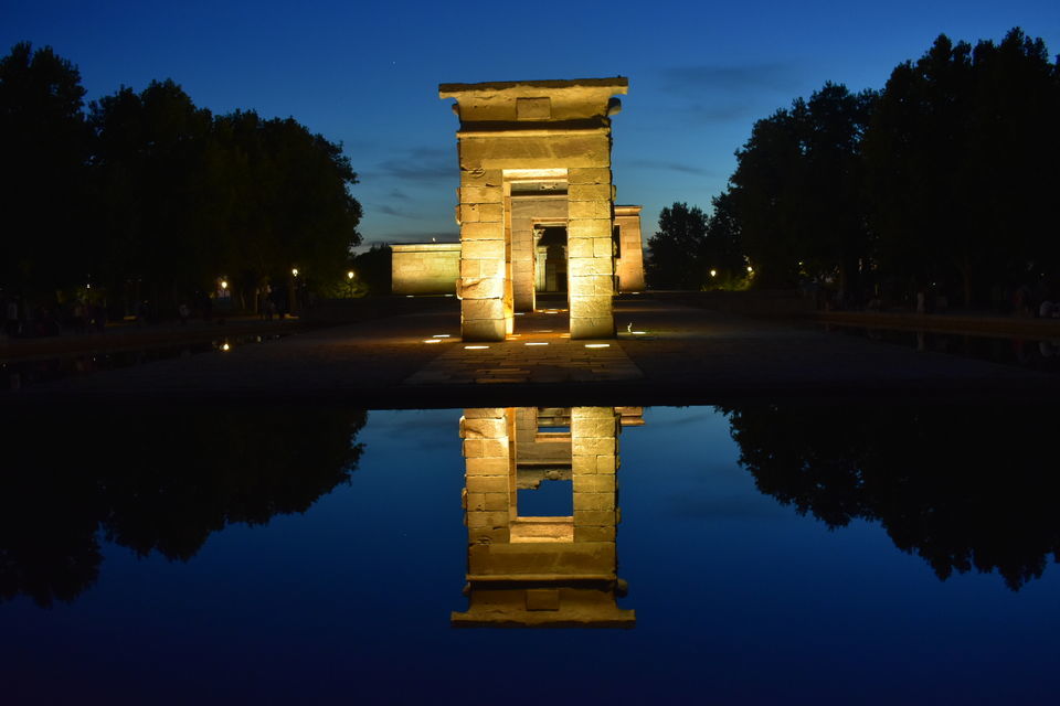 Photo of Temple of Debod, Calle Ferraz, Madrid, Spain by Manmeet Kaur