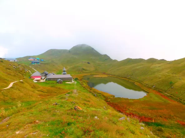 Photo of Prashar Lake, D.P.F. Parashar Dhar, Himachal Pradesh, India by Samarika Issar