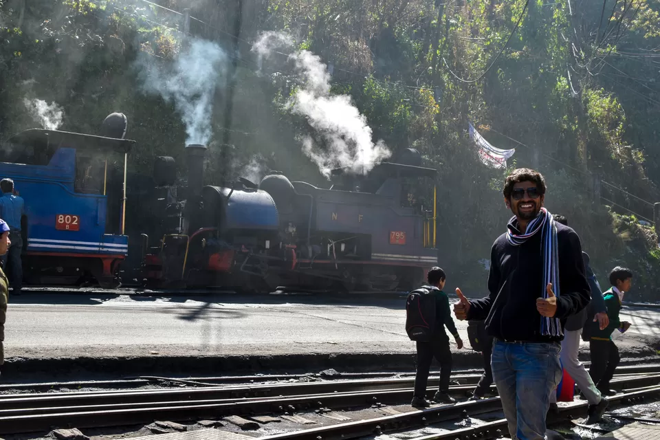 Photo of Darjeeling Railway Station, Hill Cart Road, Limbugaon, Darjeeling, West Bengal, India by Hemant Khandagale