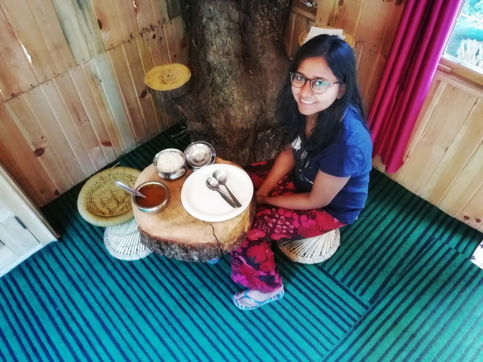 Photo of A not on map treehouse in jibhi #colourgreen by ankita