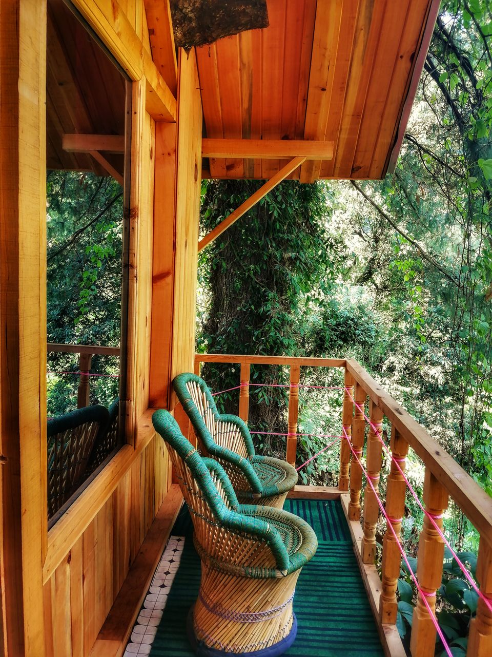 Photo of A not on map treehouse in jibhi #colourgreen by ankita