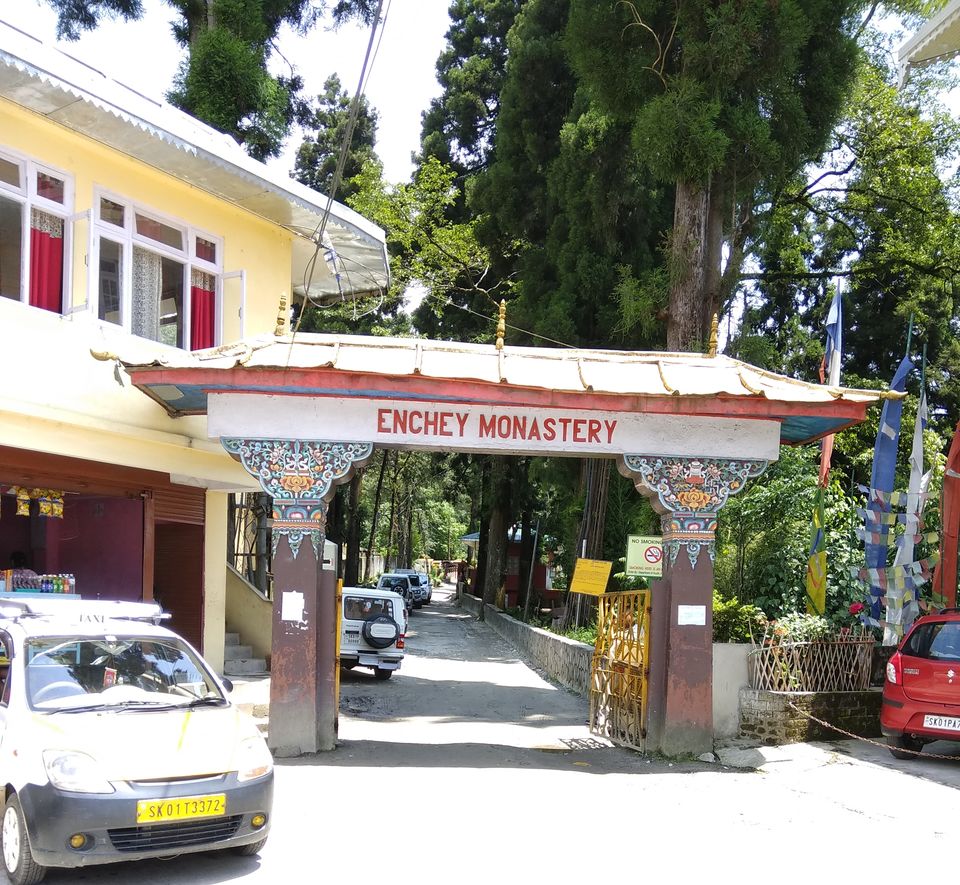 Photo of Enchey Monastery, Gangtok, Sikkim, India by Dhirajendu Sahu