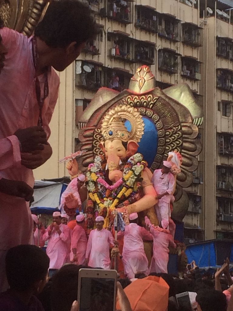 Photo of Ganesh festival, visarjan day in Mumbai by Komal Talwalkar