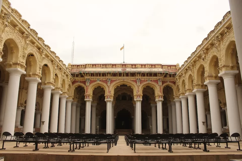 Photo of Thirumalai Nayakkar Palace, Panthadi 1st Street, Mahal Area, Madurai, Tamil Nadu, India by Akshansh Singh