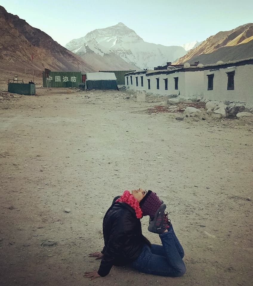 Photo of Mt. Everest Base Camp-Tibet side: "Roof of the World" 1/1 by Roopal Patel