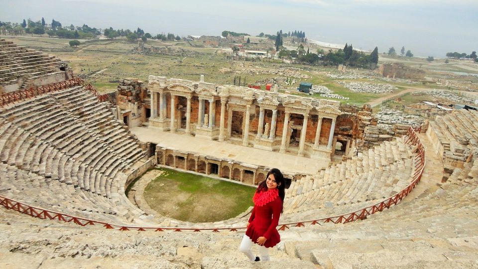 Photo of Hierapolis ancient theater, Pamukkale Belediyesi, Denizli, Turkey by Roopal Patel