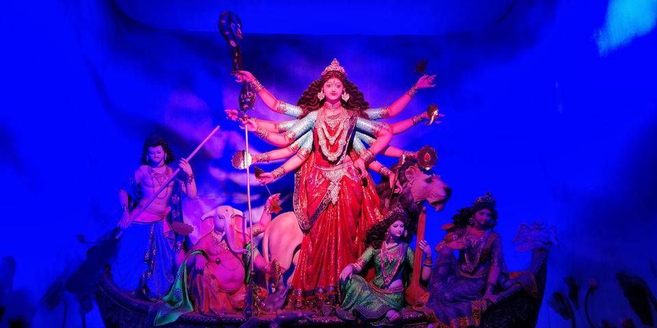 Photo of Durga Puja. A carnival in India. by Suvajit Majumdar
