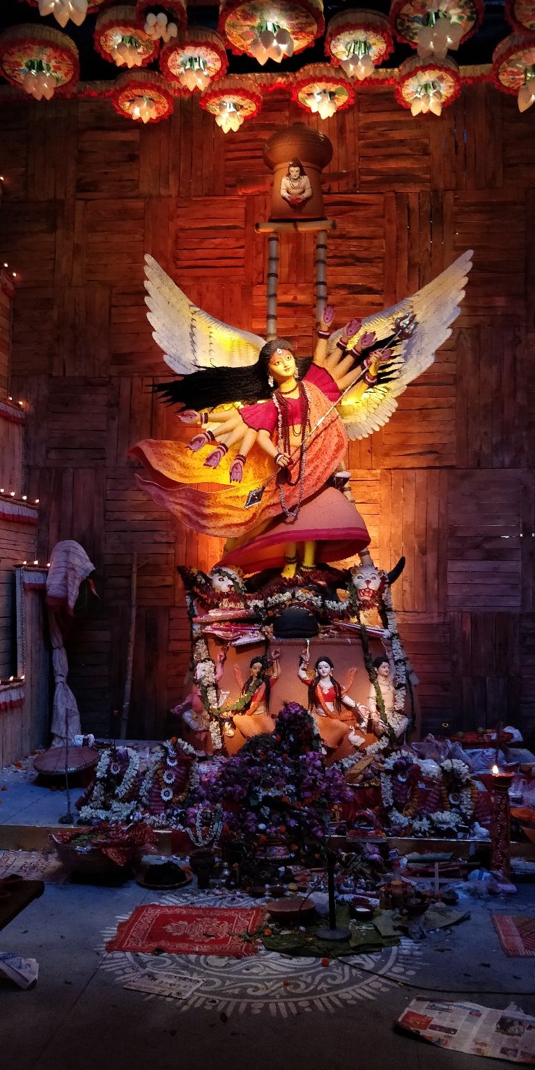 Photo of Durga Puja. A carnival in India. by Suvajit Majumdar