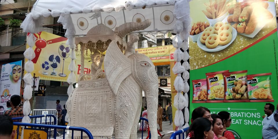 Photo of Durga Puja. A carnival in India. by Suvajit Majumdar