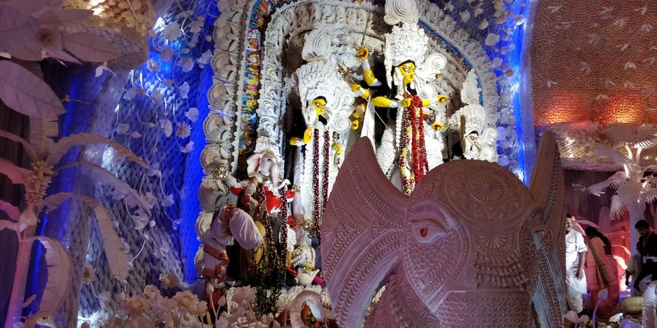Photo of Durga Puja. A carnival in India. by Suvajit Majumdar