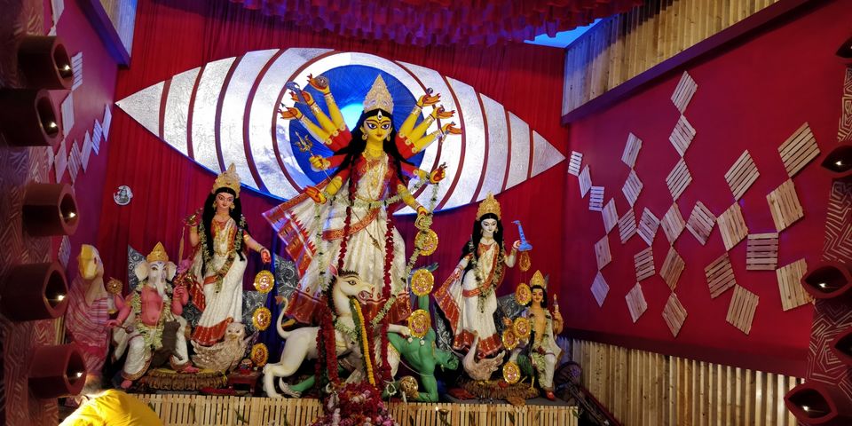 Photo of Durga Puja. A carnival in India. by Suvajit Majumdar