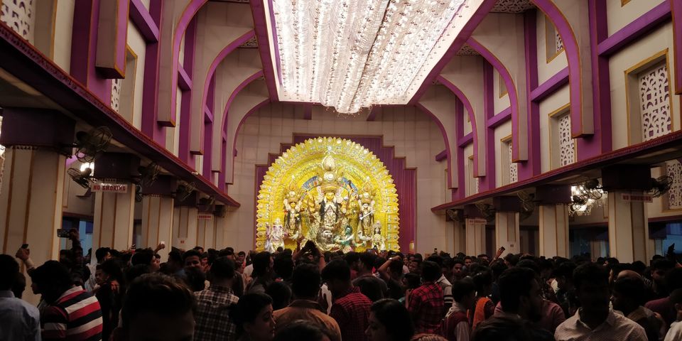 Photo of Durga Puja. A carnival in India. by Suvajit Majumdar
