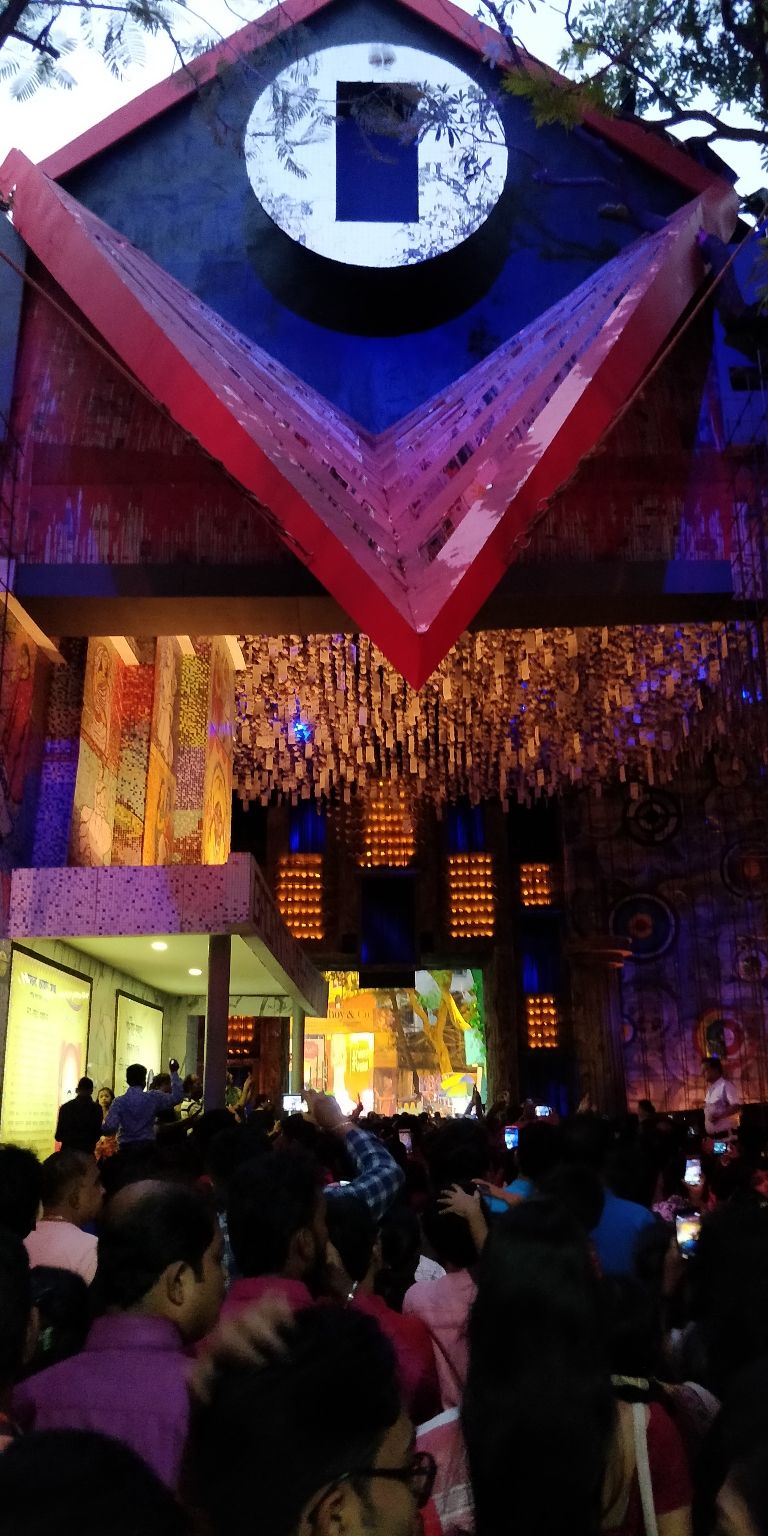 Photo of Durga Puja. A carnival in India. by Suvajit Majumdar