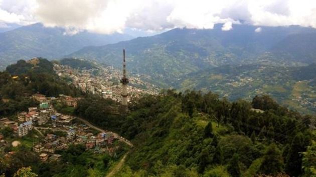 Photo of Pristine Gangtok city in Mansoon 11/11 by soumyajit