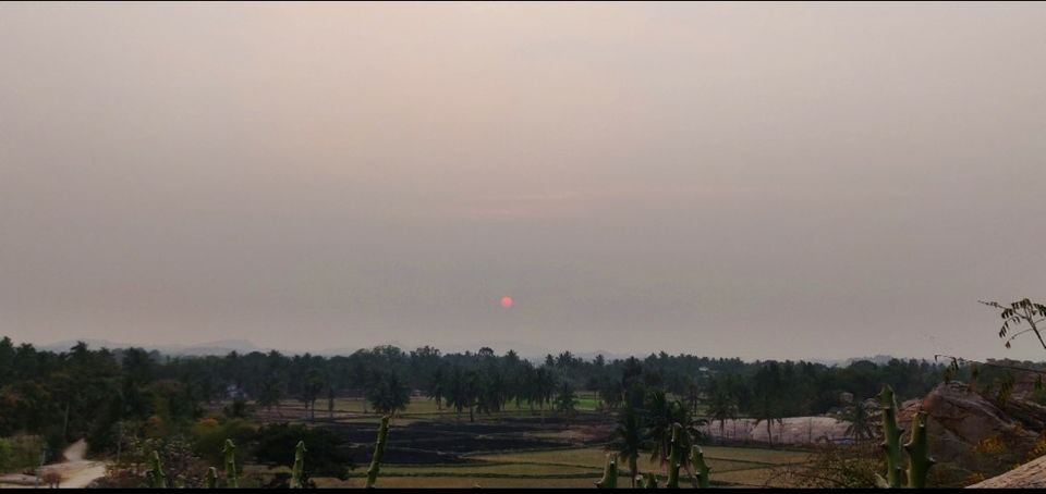 Photo of Sunset point, Hampi Island, Anjanhalli, Karnataka, India by nick_2707