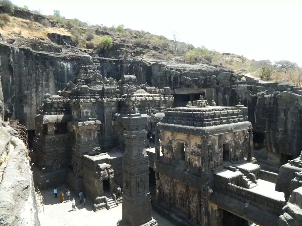 Photo of Ellora Caves, Verul, Maharashtra, India by Bhargav KVRK