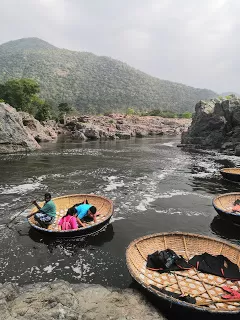 Photo of Hogenakkal Waterfalls, Hogenakkal, Karnataka, India by Anoop Sarma