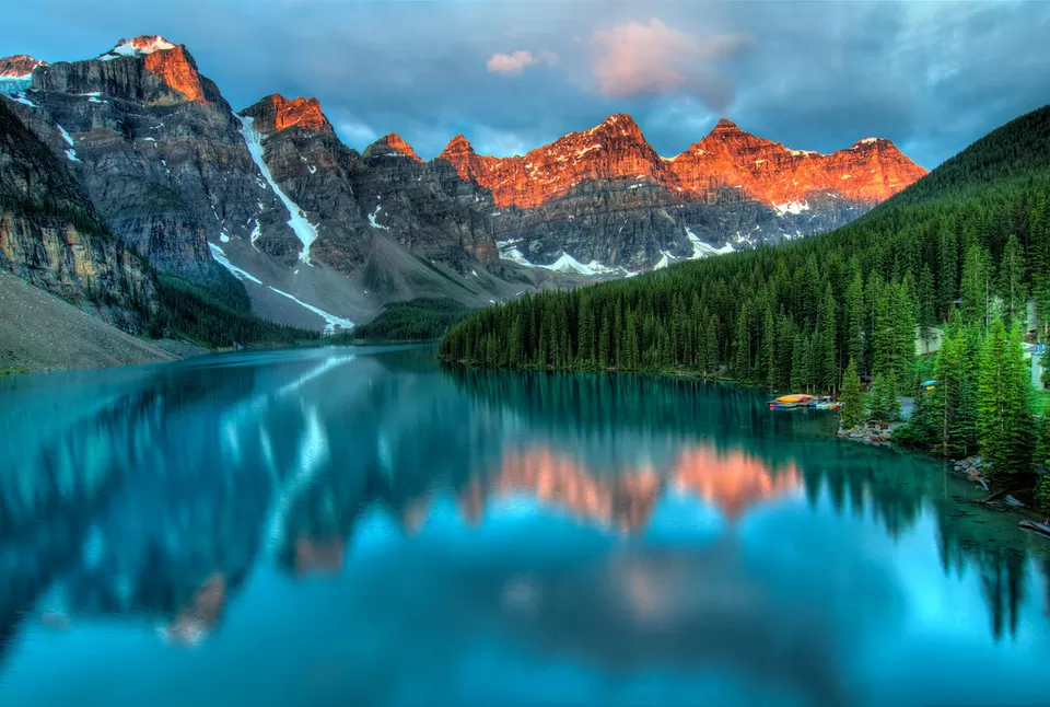 Photo of Moraine Lake, Improvement District No. 9, AB, Canada by Nikita Das - Vagabond Stories