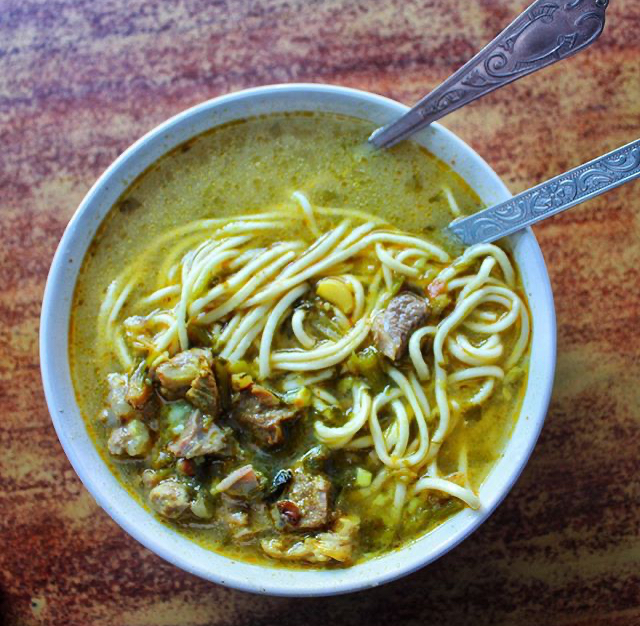 Photo of CHICKEN THUKPA... 🍜 Himalayan🏔 Noodle Soup 1/1 by @Flight_n_flipflops