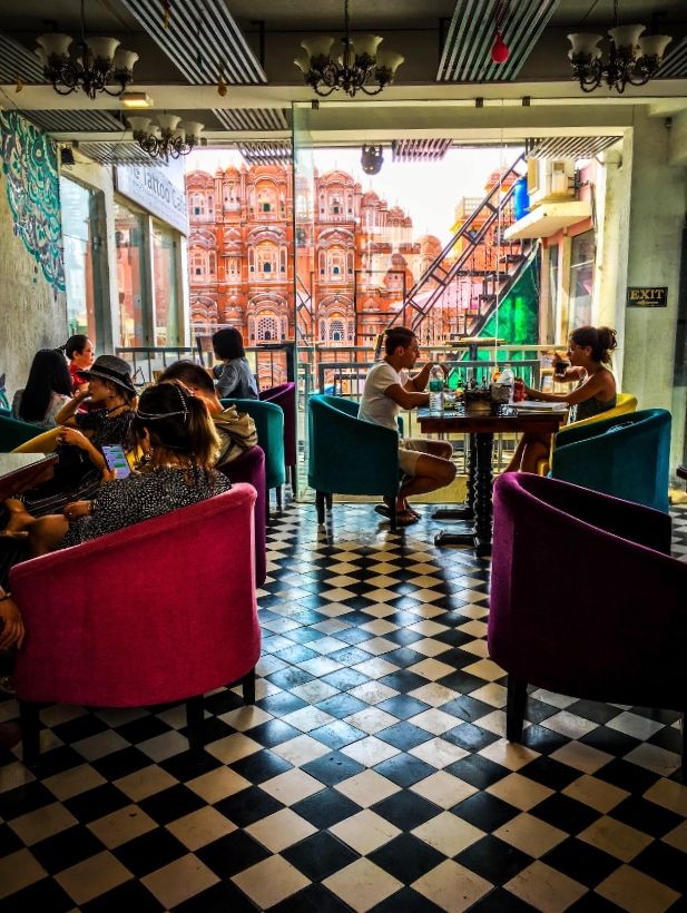 Photo of Top visited cafe in Jaipur. The Tattoo Cafe & Lounge #Travelgoal 1/5 by @Flight_n_flipflops