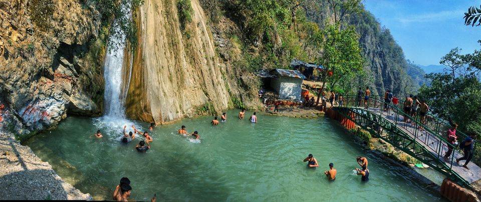 Photo of FAMOUS WATERFALL TREK IN RISHIKESH, INDIA. 1/1 by @Flight_n_flipflops