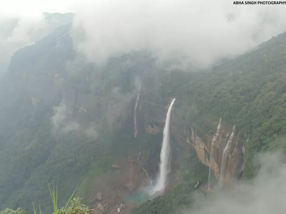 Photo of Nohkalikai Water Falls, Cherrapunjee, Meghalaya, India by Abha Singh