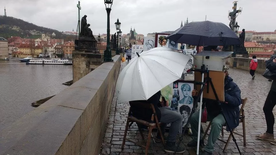 Photo of Charles Bridge, St.Charles Bridge, Prague 1, Czechia by Abha Singh