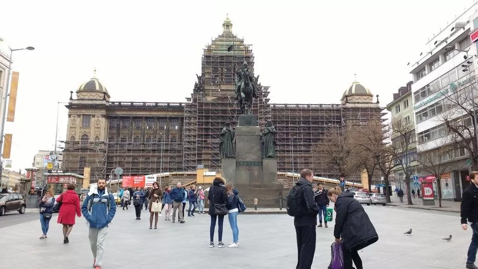 Photo of Wenceslas Square, New Town, Prague 1, Czechia by Abha Singh